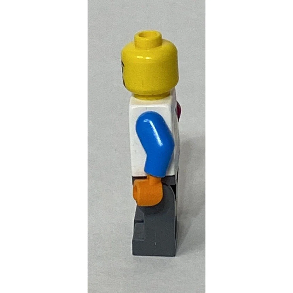 LEGO City Stuntz Stunt Man Motorbike Minifigure 60356. Used Minifigure Only.